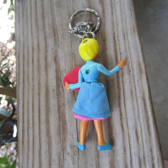 Vintage Keychain Nickelodeon 90's Doug Patty Mayonnaise McDonald's Key Ring - Picture 2 of 3